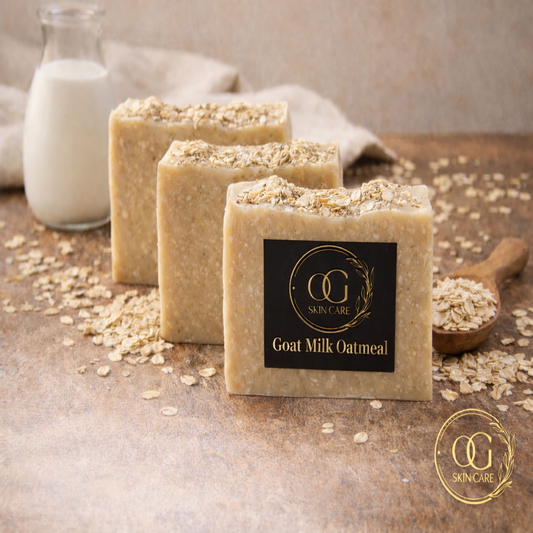 Goat Milk Oatmeal Bar Soap for Sensitive & Dry Skin